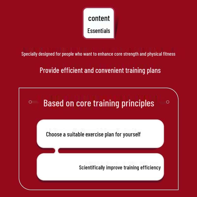 Core Strength and Physical Training Book