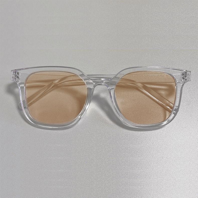 

Коричневые солнцезащитные очки G Home Горячие светло-зеленые солнцезащитные очки Мужские и женские модные ретро-очки, которые можно сочетать с модными очками для людей с близорукостью