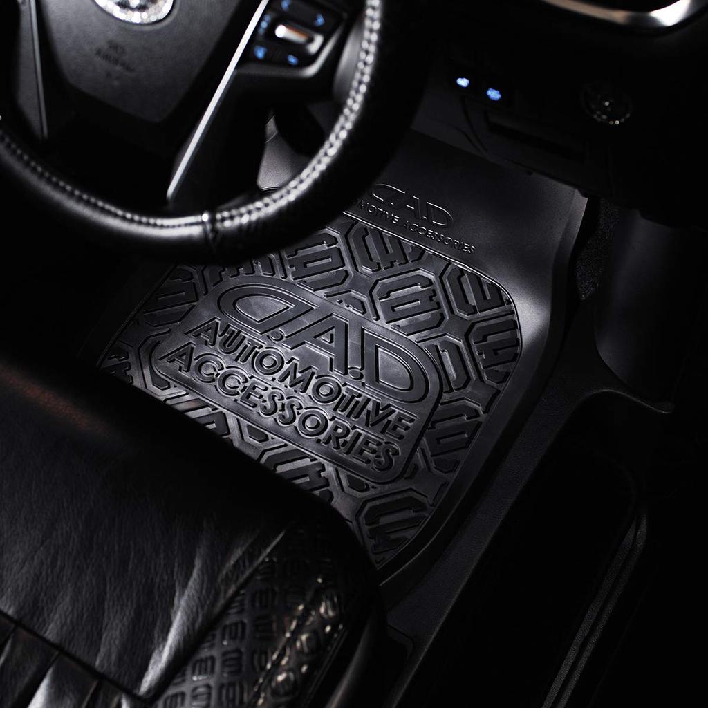 Garson DAD Floor Protection Rubber Mats for Passengers Rubber Mats for Outdoor and Washable and Excellent Features Spiked First-Row (HA328-01) D.A.D.