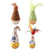 Cat Toys Interactive Plumage Toy with Rebound Wood Base Design Relieve Anxiety And Boredom Entertainment Toy for Pets