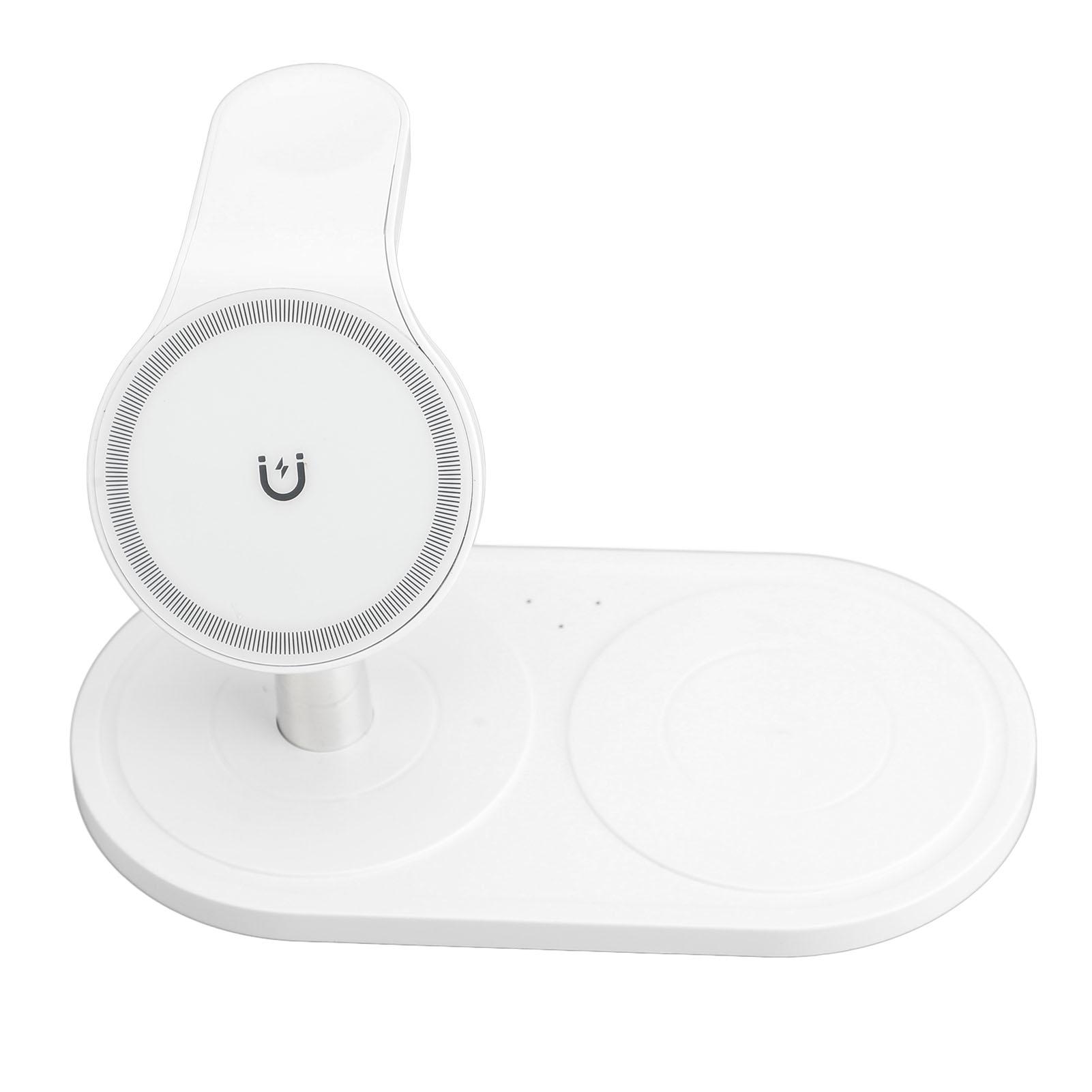 

3 in 1 Charging Station Multiple Devices Quick Charging Angle Magnetic Attachment Charging Station for Watch rbuds Phone