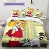 Candy Candy Patron Beddengoed, Dekbedset Dekbedovertrek Kussensloop Huis Verjaardagscadeau (1 dekbedovertrek + 2 kussenslopen, zonder binnenkussen)