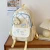 Schoolbag schoolbag for girls and primary school students in grades 3 to 6 to reduce the burden and protect the spine. 