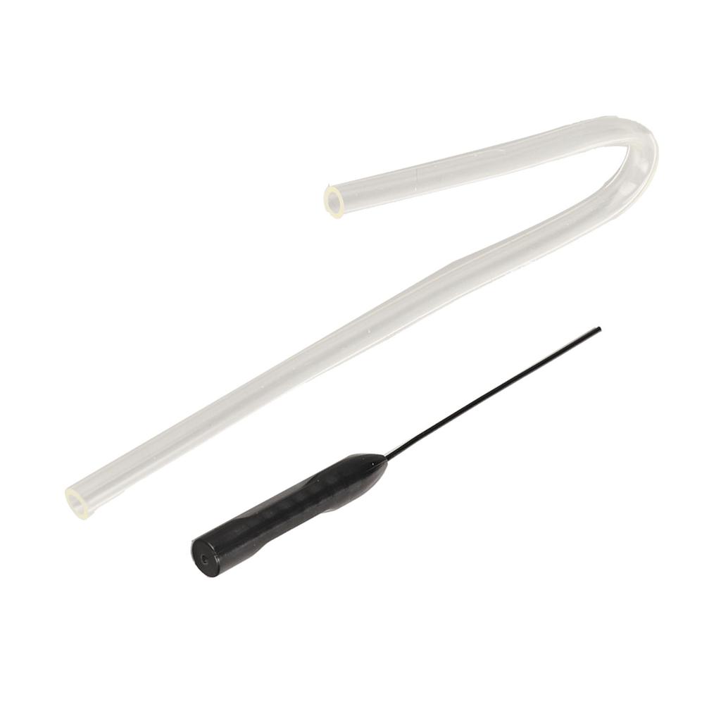 10 Pcs Hearing Aid Sound Tube Preformed Earmold Tubing Hearing Amplifiers Replacement Ear Tubes with Cleaning Rod