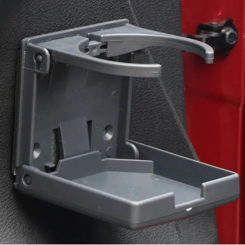 1 Pc Multifunction Universal Folding Car Cup Drink Rack Adjustable Car Door Back Seat Water Cup Holder