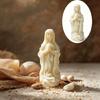 3D Prayer Figure Silicone Mold Religious Candle Making Mold for Resin Casting Candle Soap Projects and Decorative Craft