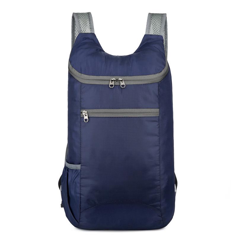 Colorful Lightweight Water-resistant Foldable Backpack - Large Capacity for Students and Outdoor Sports