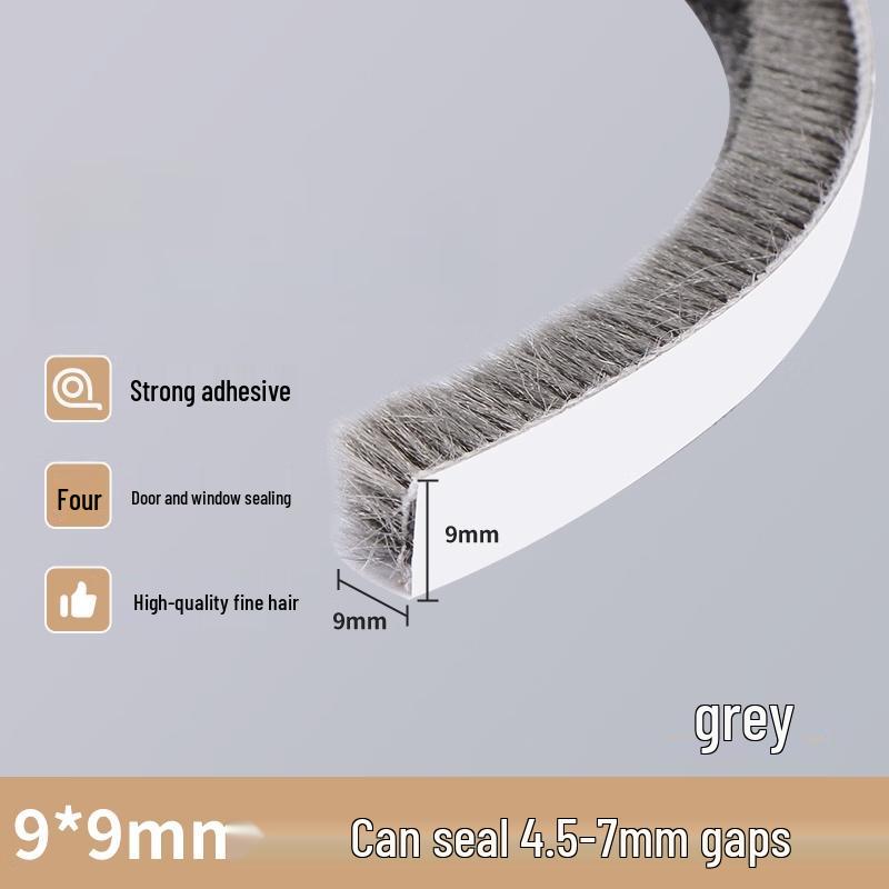 Self-Adhesive Door Window Sealing Brush Strip