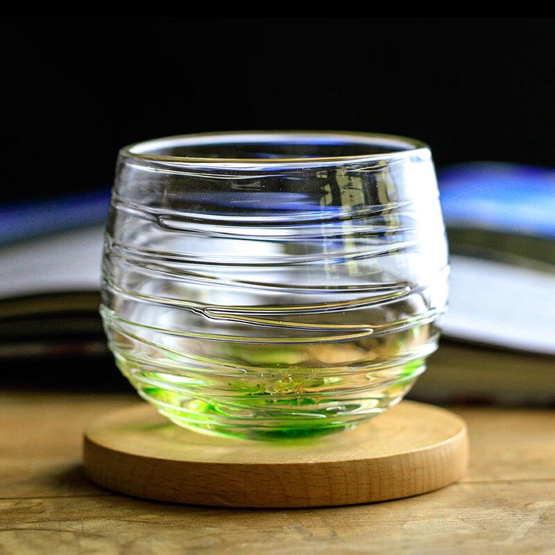 Shangqi Edo Kiriko Schmetterlingskokon Whiskyglas