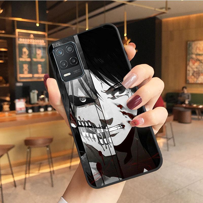 Anime Comic Dämon Titan Deku Handyhülle für OPPO Realme GT 2 Pro X2 Pro XT C25S 8 7 6 Pro 6i GT Master C3 C21Y C11 X3 SuperZoom