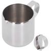 60ml Coffee Pitcher 304 Stainless Steel Milk Frothing Drinking Cup for Home Coffee Shop