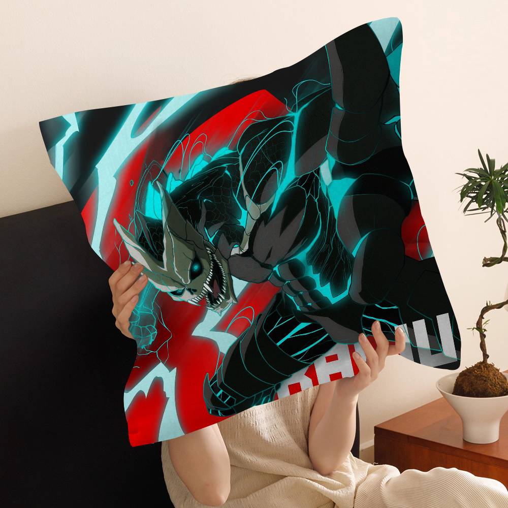 Animation K-Kaiju No.8 Lucky Dragon Pillow Cover Sofa Cushion Cover Home Room Decoration Children Gift