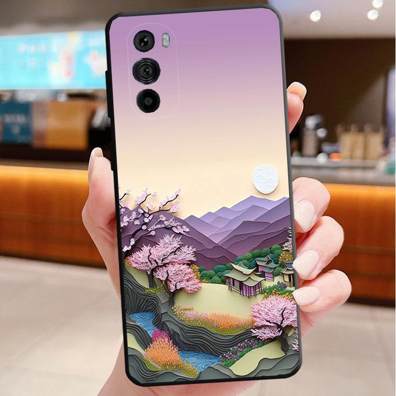 Landscape Phone Case For Motorola Edge 60 50 40 Pro 60 50 40 30 Ultra Neo Fusion Moto G Play G Stylus G Carcasas