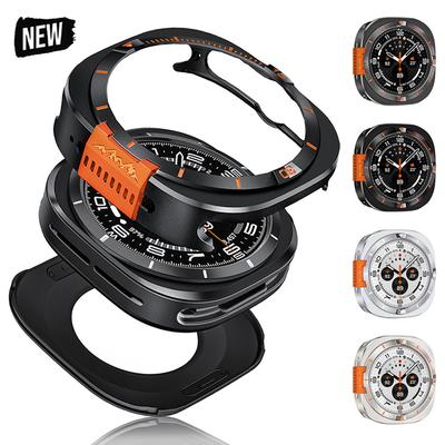 Coque de Protection en Alliage d'Aluminium Pour Samsung Galaxy Watch Ultra 2025 47mm Protecteur d'Écran Accessoires Pour Galaxy ULTRA 2024 47MM