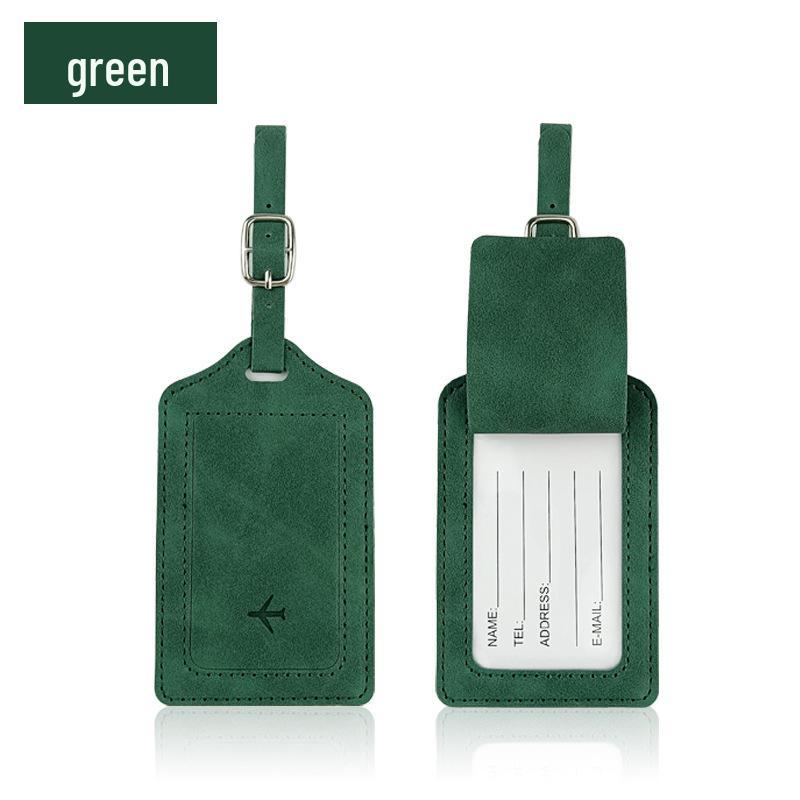 Multi-Color Luggage Tag & Anti-Magnetic Passport Holder Set