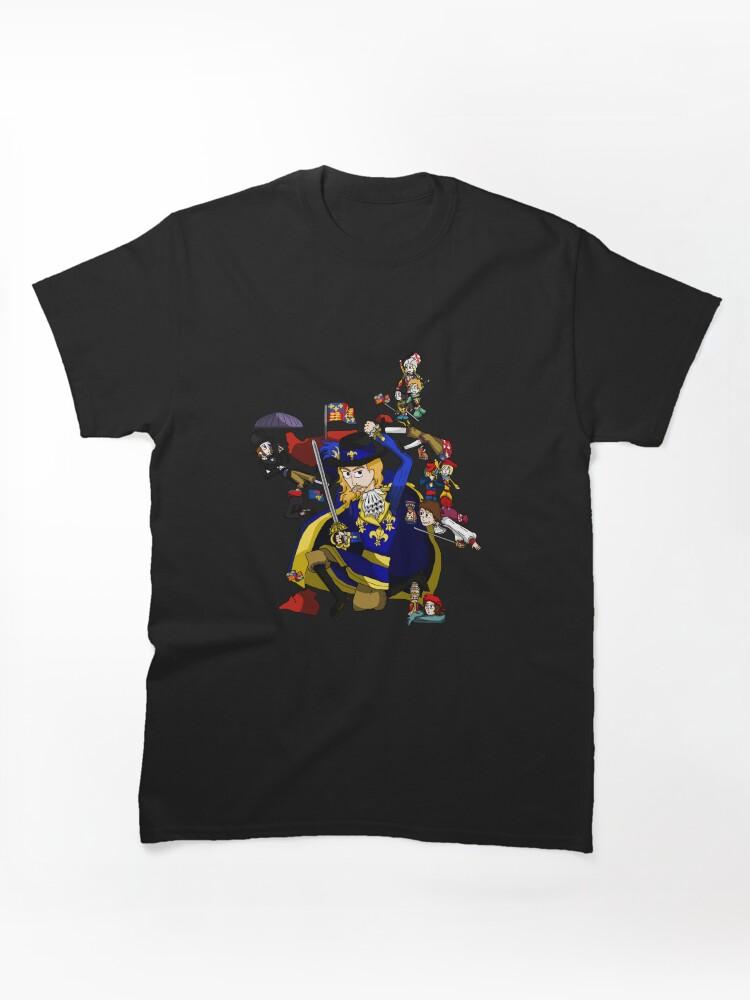 Europa Universalis Renaissance Map of France Classic T-Shirt