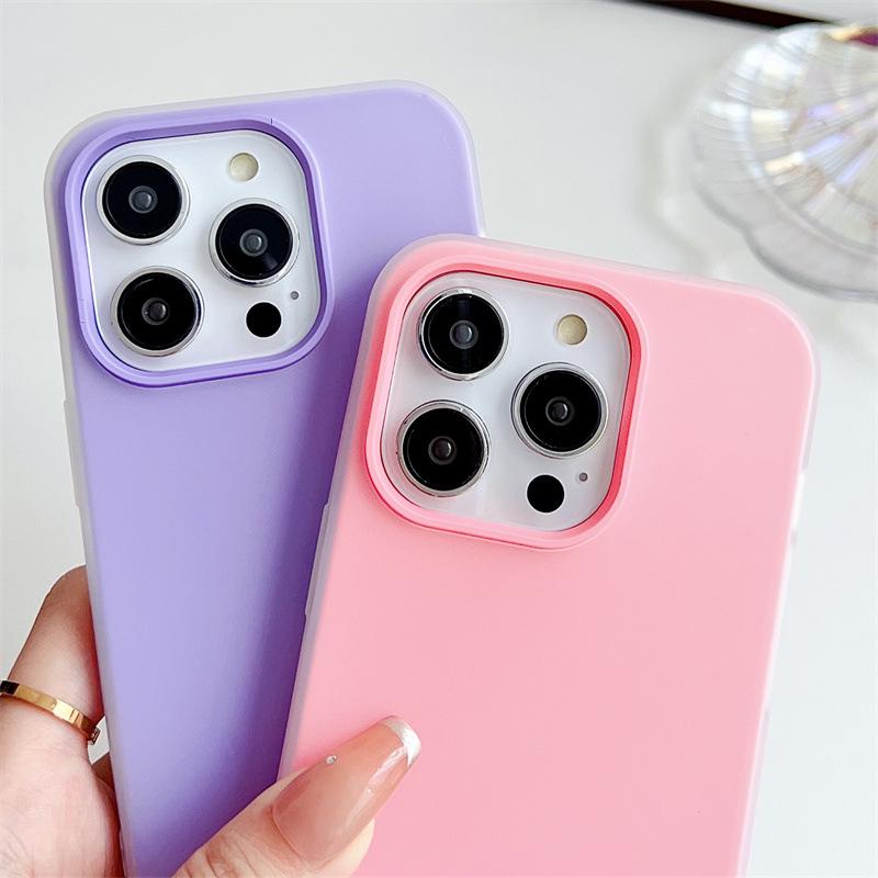 Frosted Jelly iPhone 17 Pro Max Case, Compatible with iPhone 11, 13, 14, 15, and 16