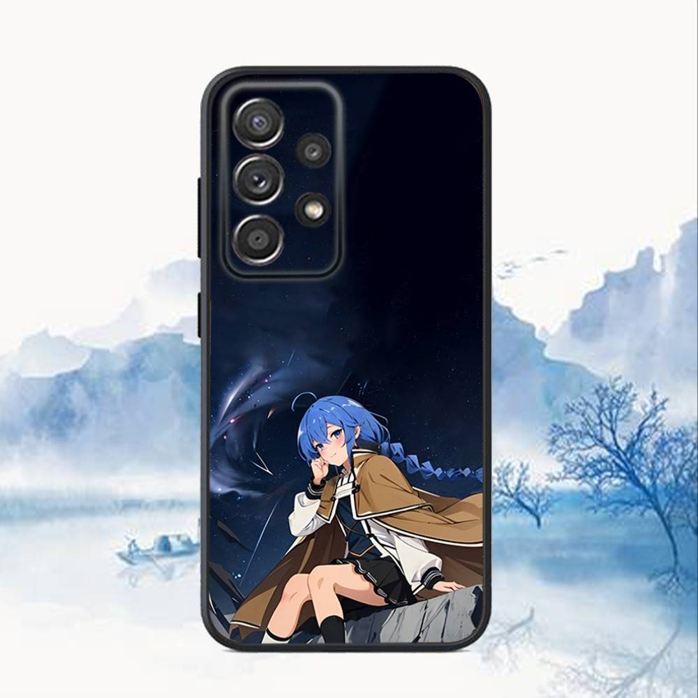 

Mushoku Tensei Roxy Phone Case For Samsung S25,S24,S21,S22,S23,S30,Ultra,S20,Plus,Fe,Lite,Note,10,9,5G Black Cover Samsung S25Plus