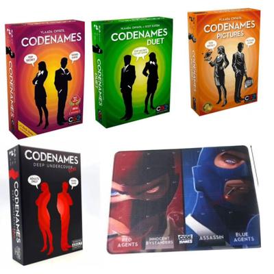 Codenames Akcja Kod: Wersja Angielska Gra Karciana Kod Tajny