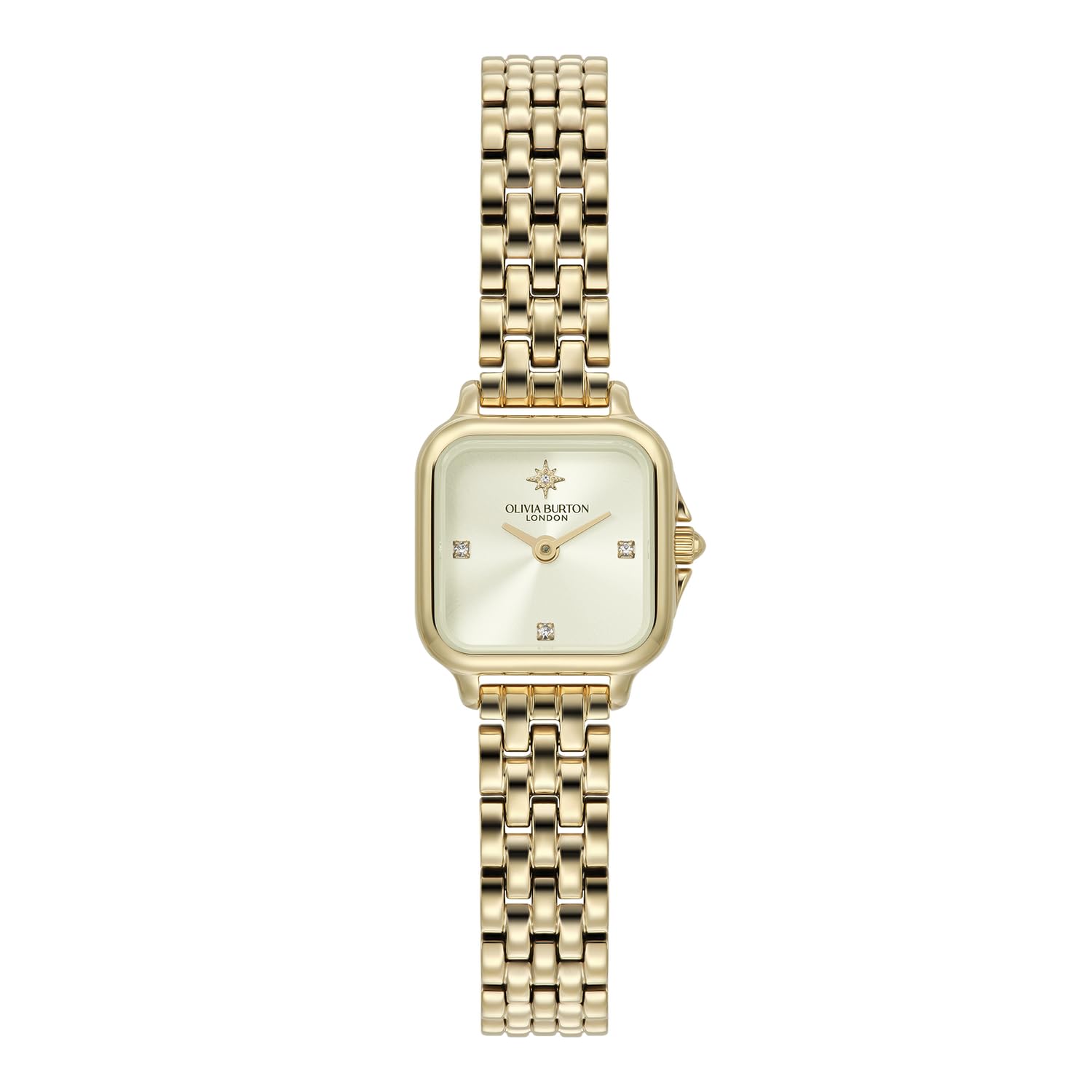 

Официальный дилер часов Olivia Burton для женщин 24000257 Classic Grosvenor Mini Ivory Sunray Золотой браслет 20 мм [OLIVIA BURTON] слоновая кость