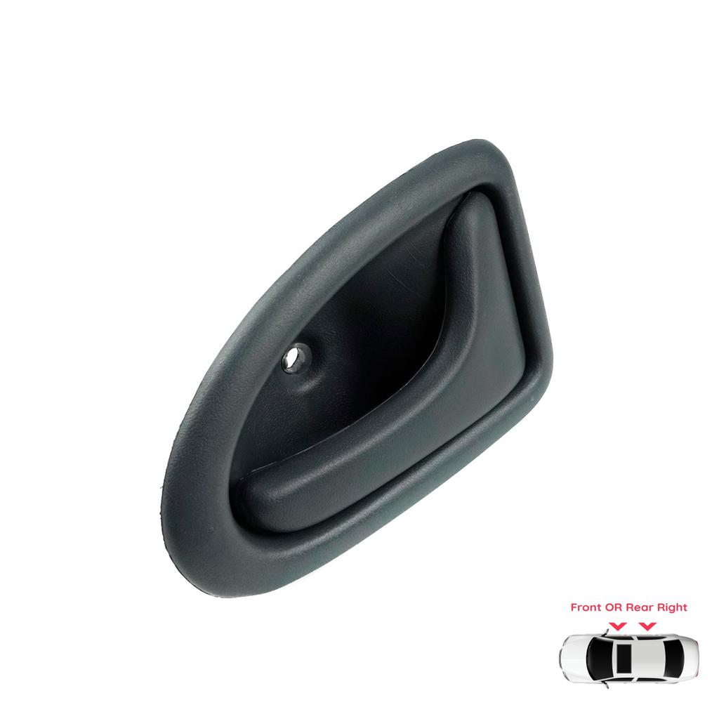 EDP100 Inner Door Handle Right Gray for Renault Clio Trafic Master 2 Scenic Megane 1 Logan 1 Movano A Interstar Primastar Daily