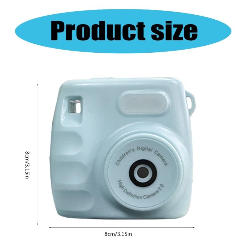 Kinder Mini Kamera 2 Zoll Display USB-Aufladung Mit Lustigen Filtern Und Stickern Für Outdoor-Aktivitäten Automatische Abschaltung