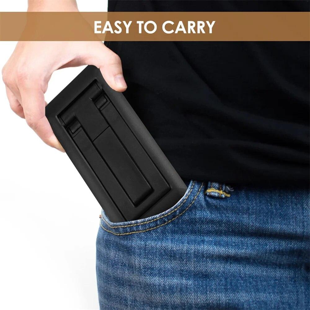 Líný skládací držák na mobilní telefon Stojan Kreativní zvedací Přenosný Stolní Deformace Teleskopický Živé vysílání