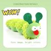 Pet Supplies Caterpillar Shaped Plush Cat Toy Contains Catnip Self Pleasure Boredom Relief Interactive Play
