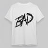 Men's Plus Size Classic T-Shirt Bold Graffiti Bad Statement 100% Cotton Tee USA