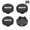 4 PZ 64MM Diametro Esterno / 62MM Diametro Interno Tappo Per Cerchi WORK EMOTION EQUIP MEISTER Logo VS & WORK Tappo Centrale Ruota Copri Ruota Auto Sportiva Tappi Mozzo