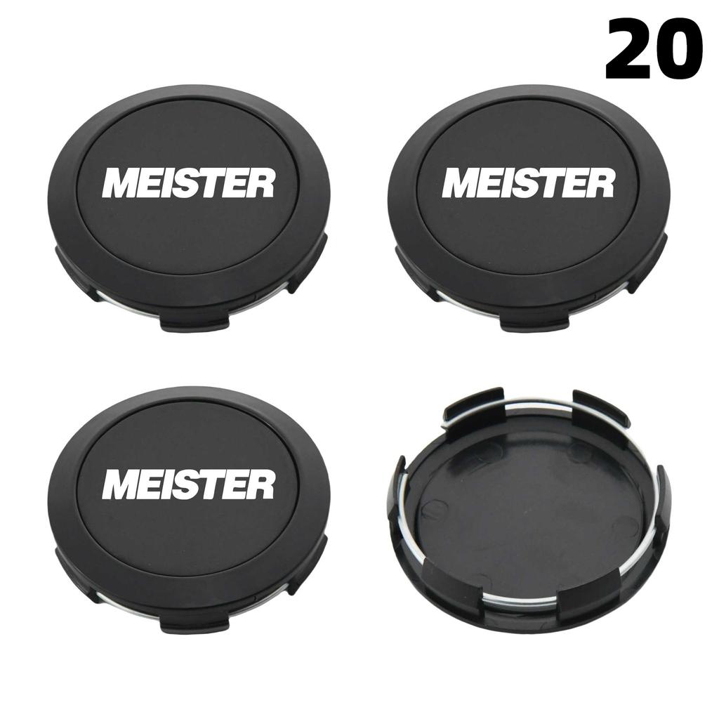 4 PZ 64MM Diametro Esterno / 62MM Diametro Interno Tappo Per Cerchi WORK EMOTION EQUIP MEISTER Logo VS & WORK Tappo Centrale Ruota Copri Ruota Auto Sportiva Tappi Mozzo