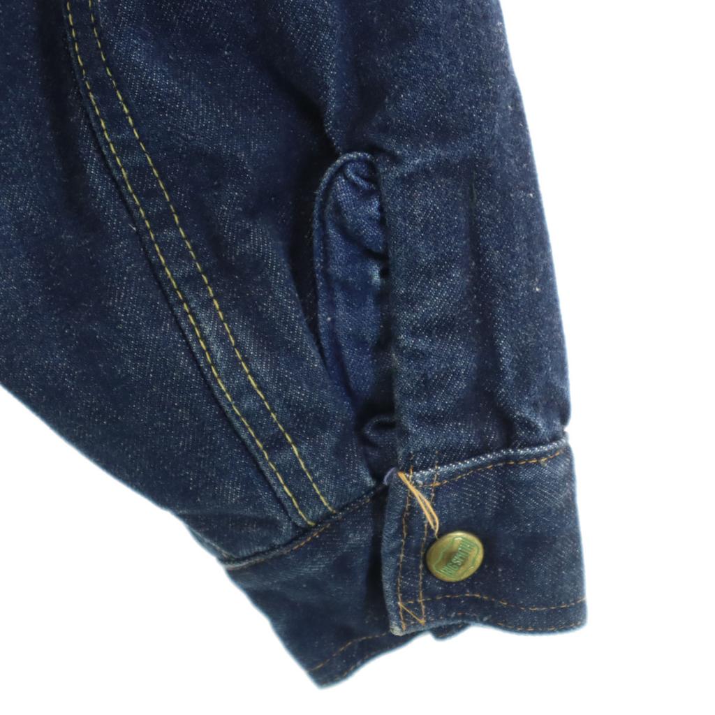 BIG SMITH 60s 70s LOT 8146 Vintage Denim Jacket 44 Quilted Denim Jacket Men's Used