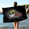 LOGO M-MetalS M-Mulisha Microfiber Blanket Quick Drying Beach Towels Oversized Printing Super Absorbent Pool Towel Blanket