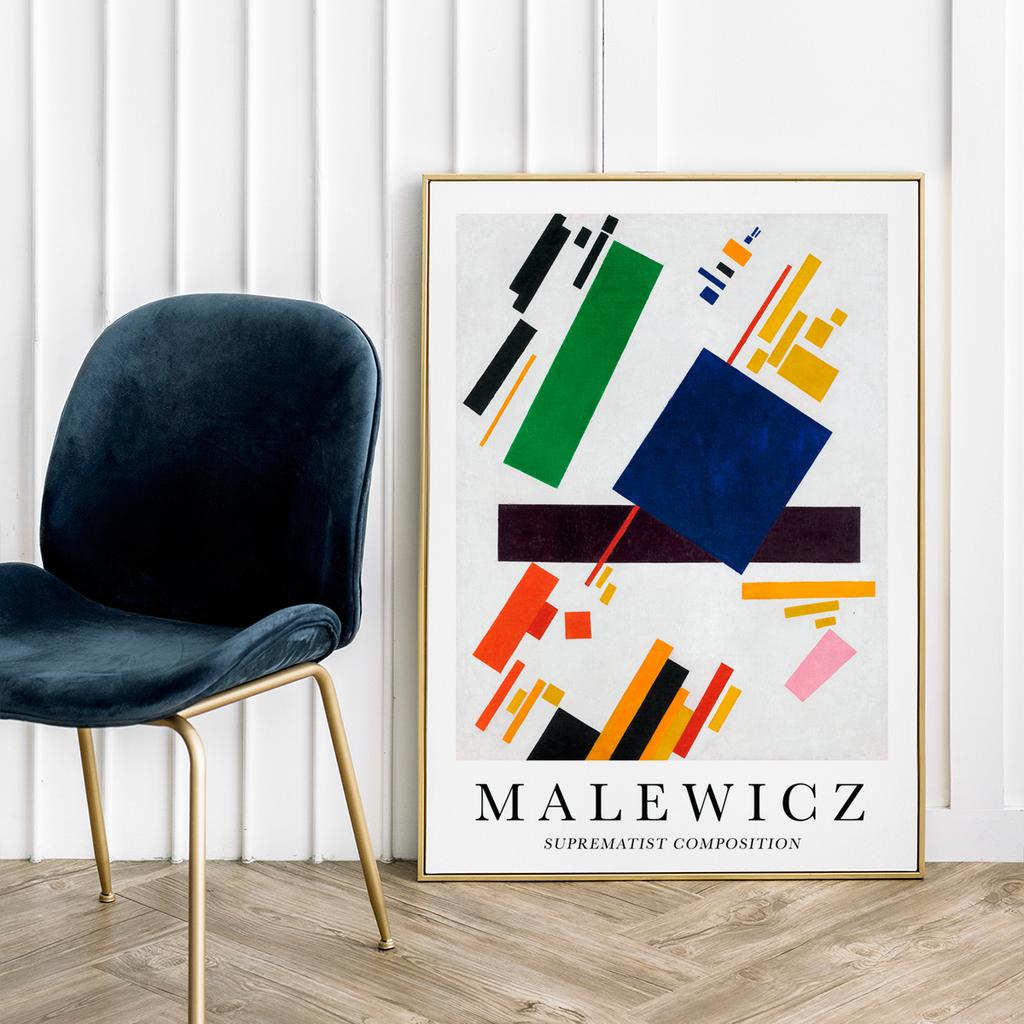 Poster Malevich Abstraction Painting