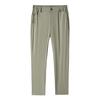 Plus Size Quick-Dry Antibacterial Casual Cargo Pants: Breathable, High Elasticity, Straight-Leg for Summer