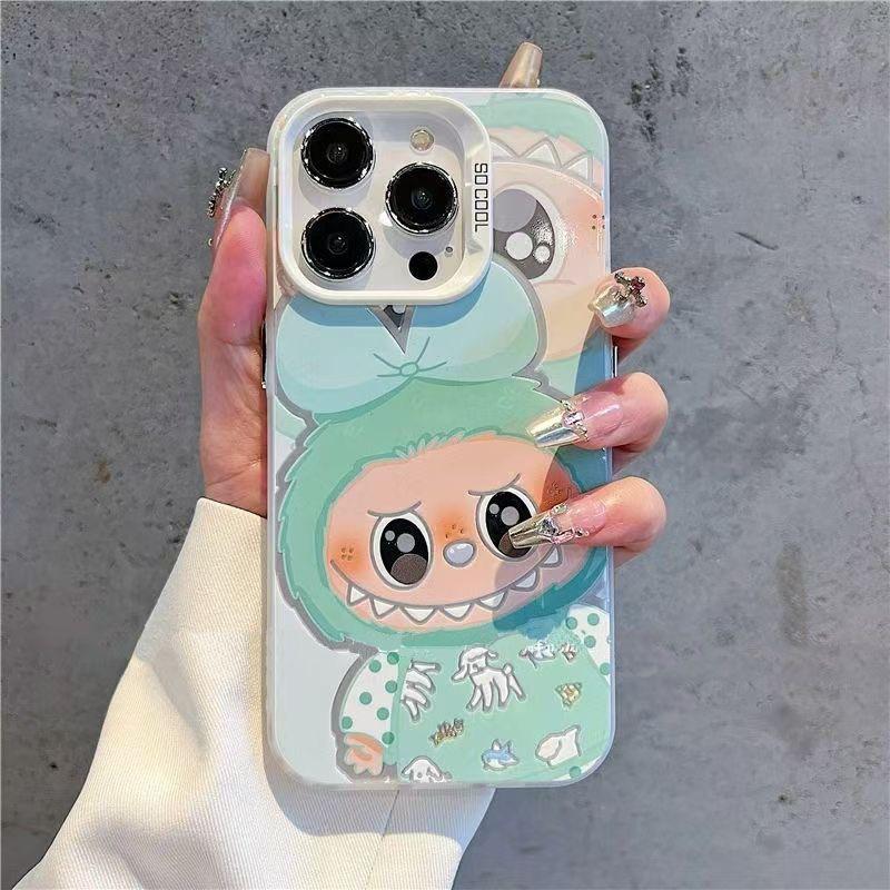 Cartoon Labu Is Suitable for Vivox100 Women's Apple 16/15 Mobile Phone Case Matte All-inclusive Honor 300.