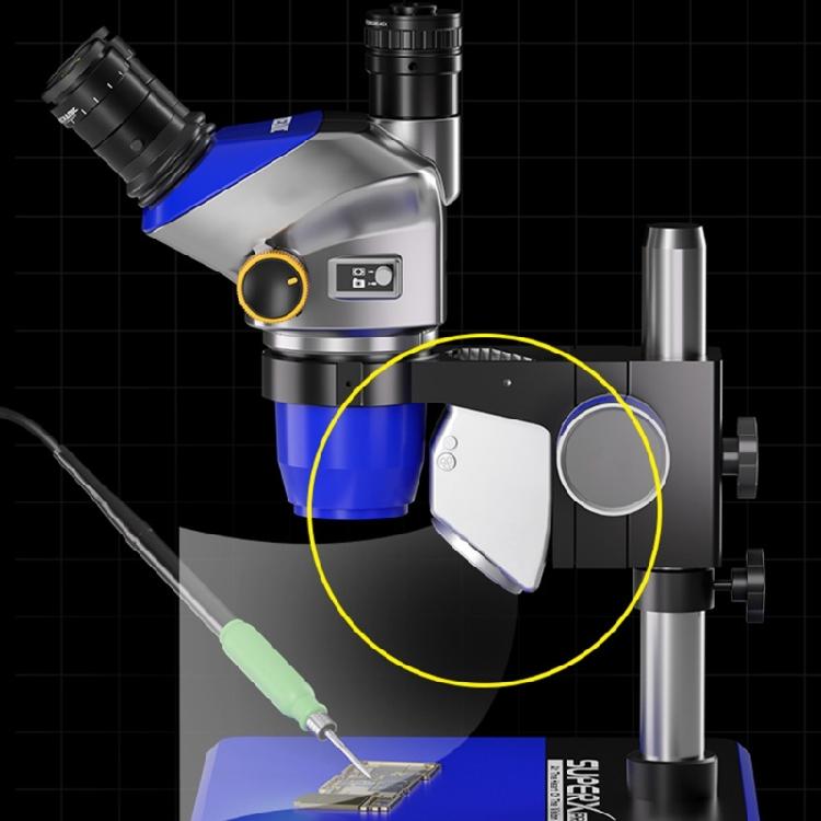 High Performances Powerful Smokes Removal Exhaust Solution With Integrated Light For Microscope And Welding Applications