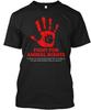 Fight For Animal Rights T Shirt Made In the USA Size S To 5XL
