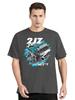 Japan Car 2JZ Engine Turbo Tuning JDM Printing T-Shirt Custom Casual Cotton O-Neck Tshirtunisex Clothing Oversized T Shirt