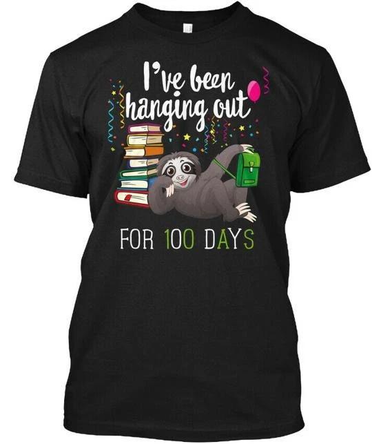 Happy 100th Day Of School Teacher amp TTshirt Made in the USA Size S to 5XL M