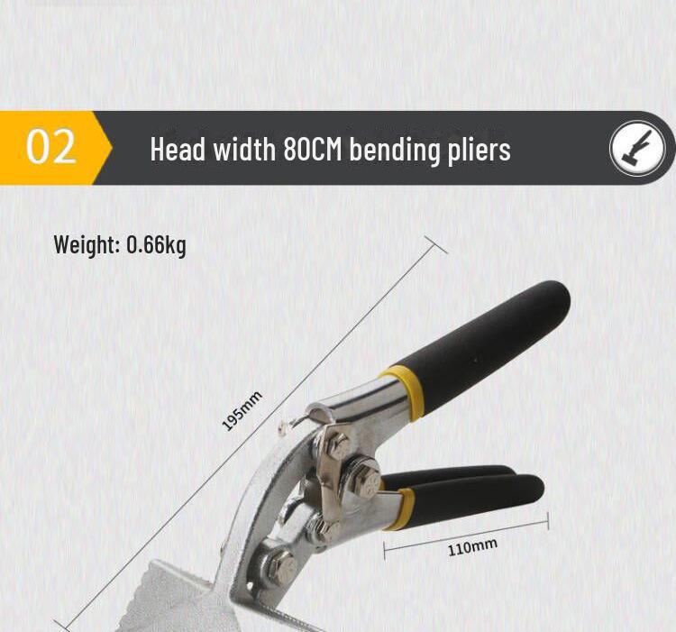 Multi-function Folding Electrician Pliers: Edge Sealing, Bending, Pressing