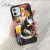 Rengoku Kyoujurou Demon Slayer Phone Case for iPhone 11 12 13 14 Pro Max Mini XR XS SE 2020 6 7 8 Plus Samsung S21 S22 Shell