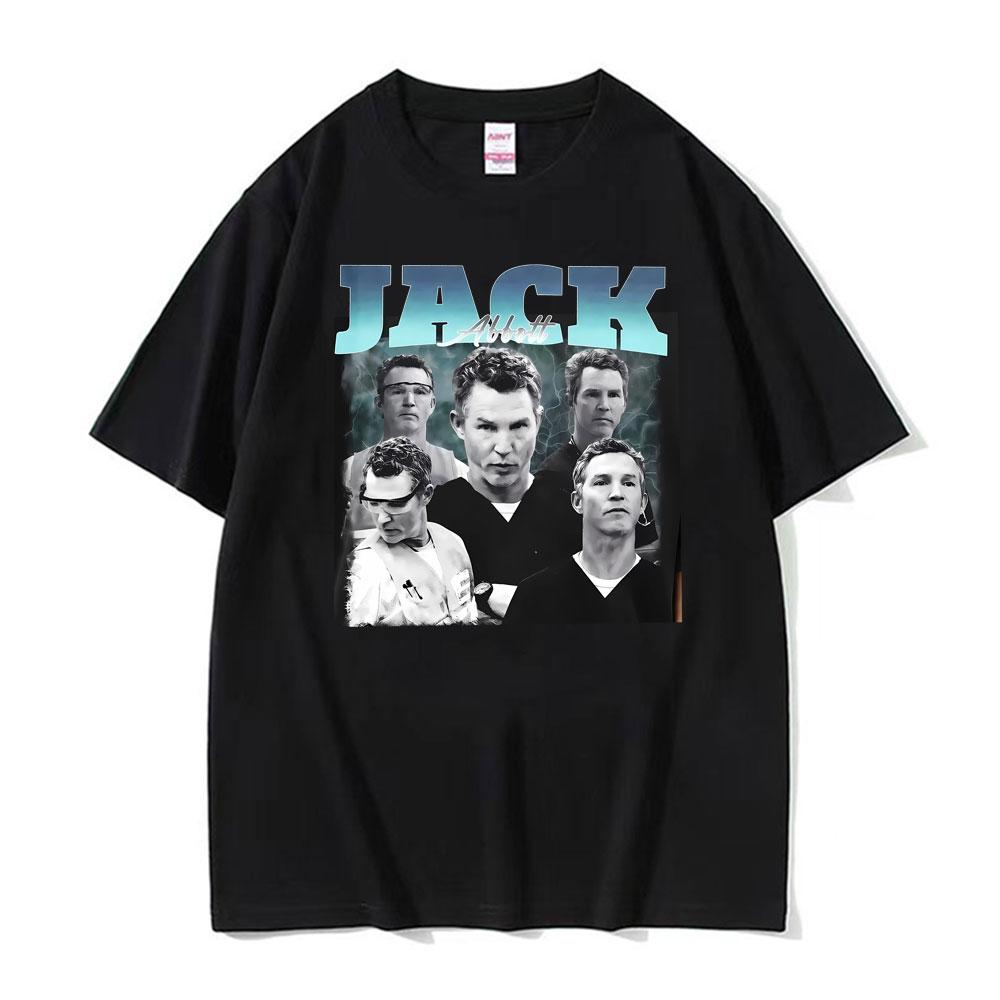 Dr Jack Abbott Vintage Unisex Graphic Tshirts Unisex Women Summer Fashion Style Classic T Shirt Cotton ONeck Loose Tee Shirt