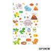 Cartoon Kids Dinosaur Mermaid Fruit Flower Animal Robot Finger Arm Tattoo Sticker