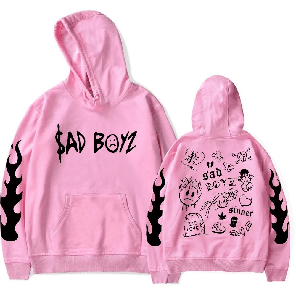 Junior H Hoodie No Love Sad Boyz Tour Merch Hoodies Women Men Long Sleeve Hooded Sweatshirt Fashion Pullover Streetwear