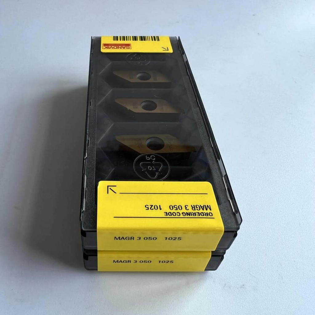 Original Sandvik / MAGR3050 1025 / CNC lathe carbide blade 10 PCS