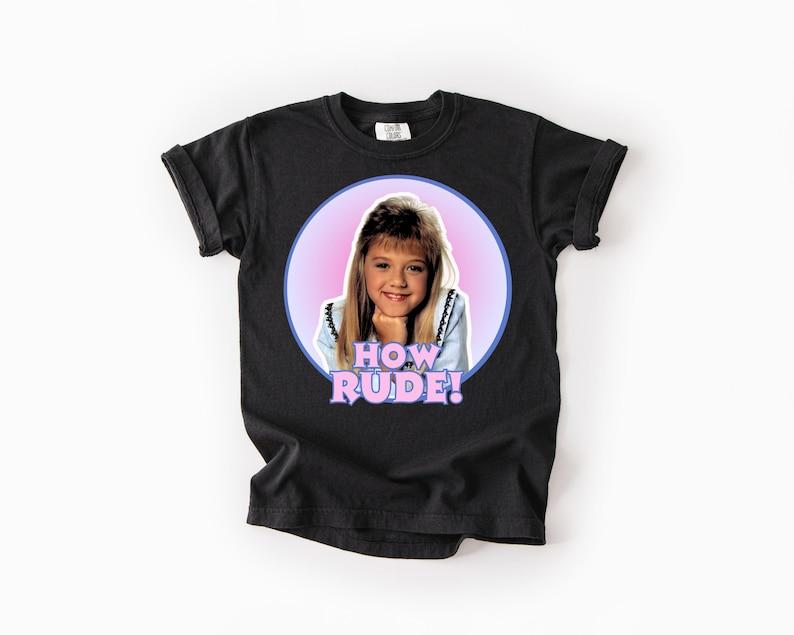 Full House Stephanie Tanner Youth Graphic T shirt, Comfort Colors Unisex 130