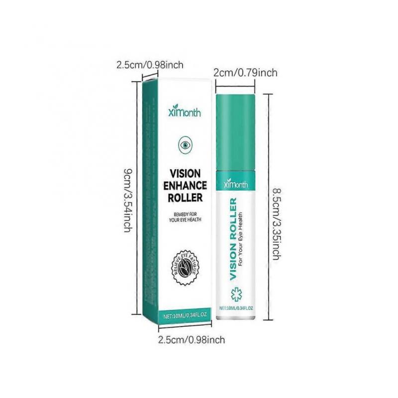 (3pcs)Vision-Enhancement Roller for Women Men Natural Ingredients Eye Roller for Relieves Tired Dry Eyes