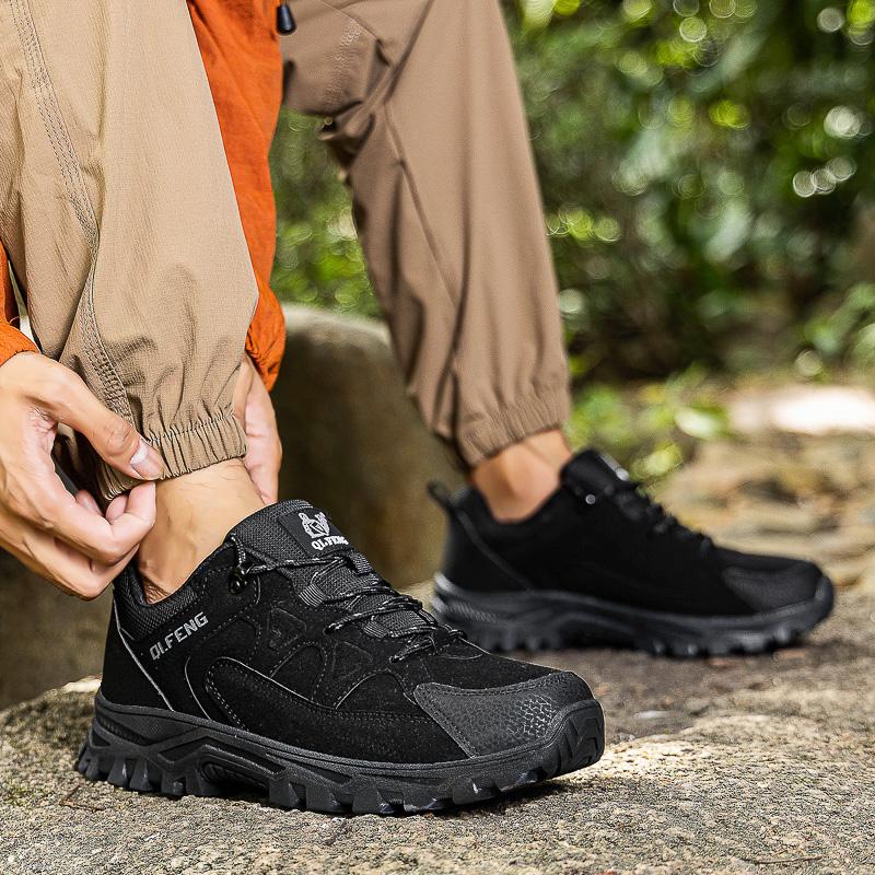 PLUS SIZE Men Women Adventure Sneakers Durable Grip Non-Slip Shoes Lace-Up Comfort Ideal for Outdoor Hiking Boots Men Footwear37-49