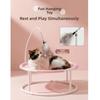 Pet Supplies Elevated Frame Cat Elevated Bed Breathable Round Cat Hammock Moisture-proof Washable Cat Sleeping Bed Universal
